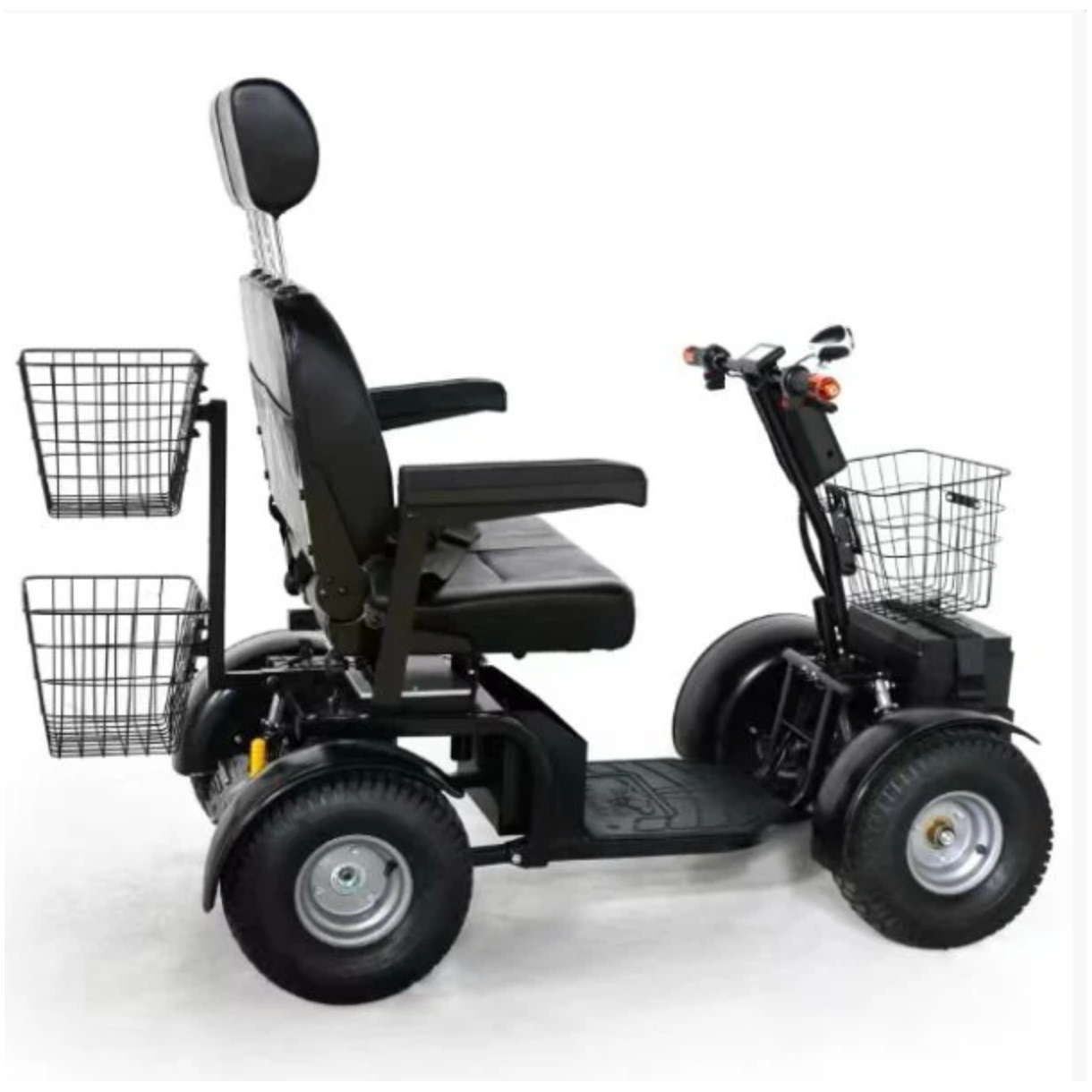 Green Transporter Cheeta Ninja All-Terrain Mobility Scooter 48V/20Ah 1100W 4-Wheel LifeMed USA