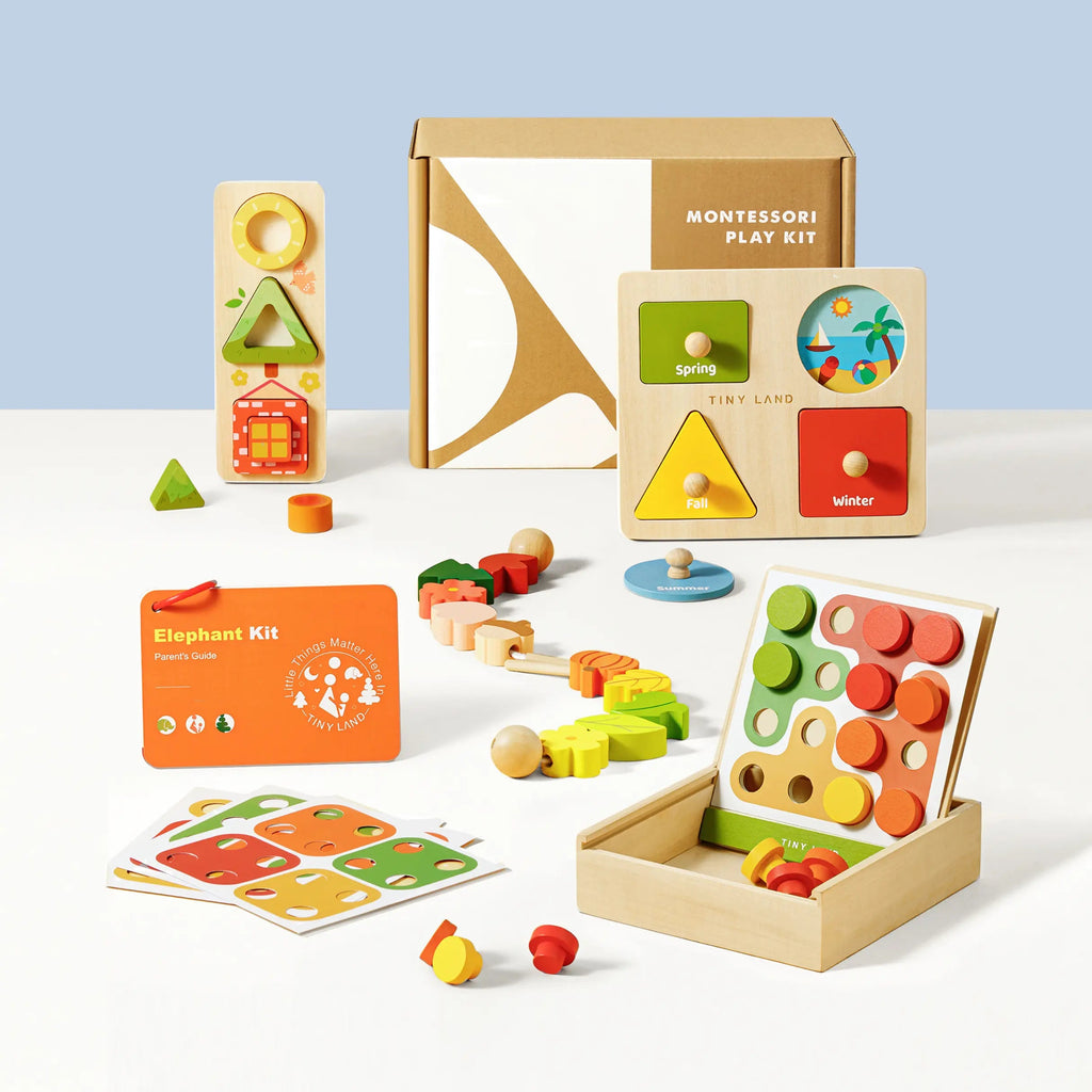 Tiny Land® Montessori Advanced Skills Baby Set（13–24 months） Tiny Land INC