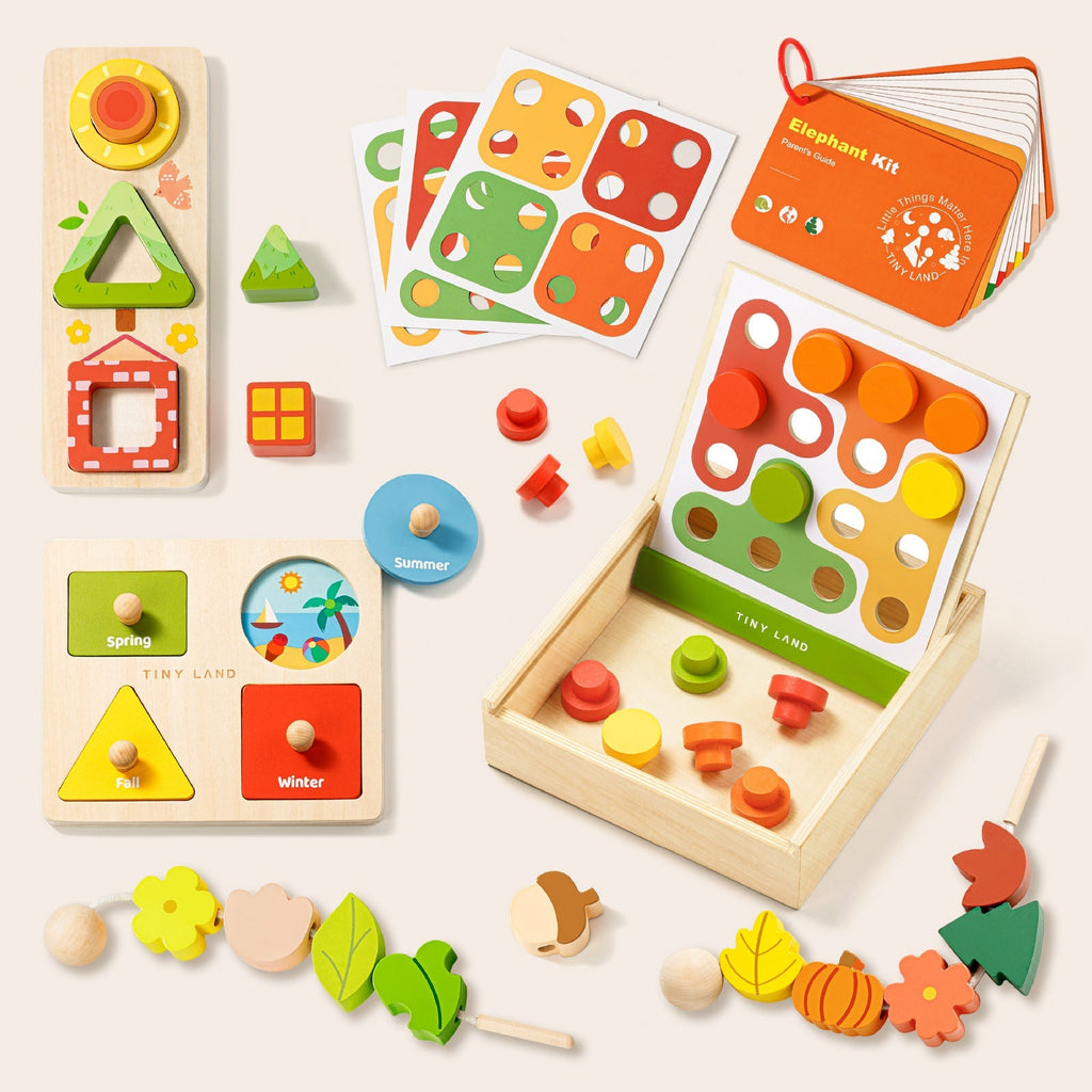 Tiny Land® Montessori Advanced Skills Baby Set（13–24 months） Tiny Land INC