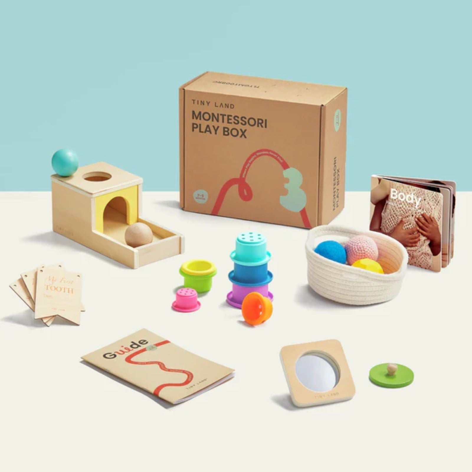 Tiny Land® Montessori Complete Baby Set (0-24 months) Tiny Land INC