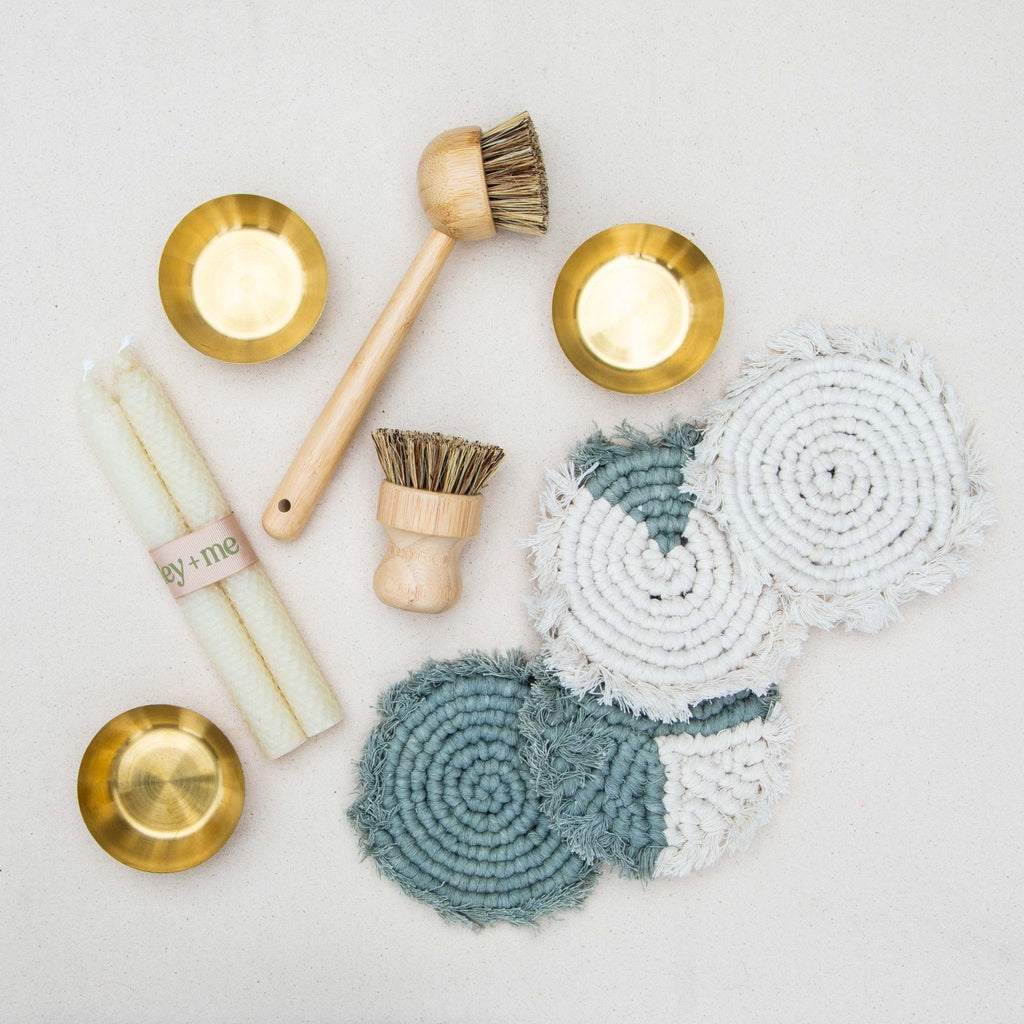 Mini Brass Serving Bowls – Elegant & Handcrafted Tableware Set Tilley + Me