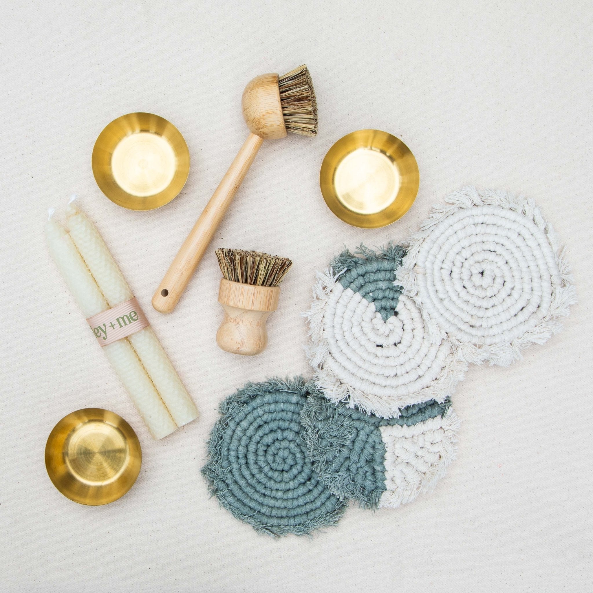 Mini Brass Serving Bowls – Elegant & Handcrafted Tableware Set Tilley + Me