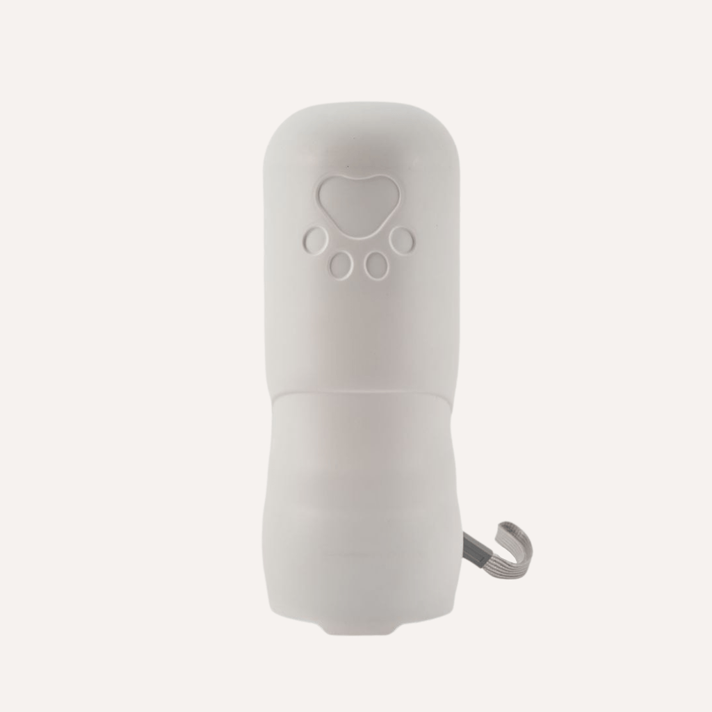 Travel Dog Water Bottle with Treat Holder – Leakproof & BPA-Free 350mL Tilley + Me
