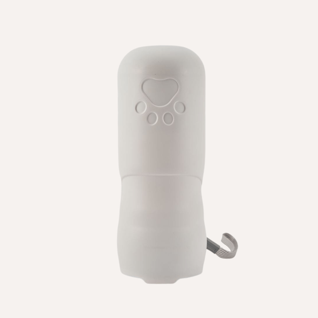 Travel Dog Water Bottle with Treat Holder – Leakproof & BPA-Free 350mL Tilley + Me