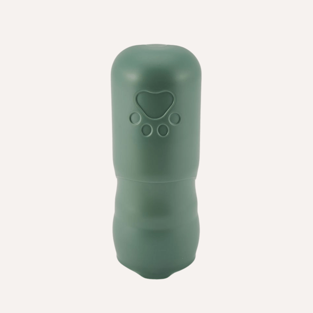 Travel Dog Water Bottle with Treat Holder – Leakproof & BPA-Free 350mL Tilley + Me