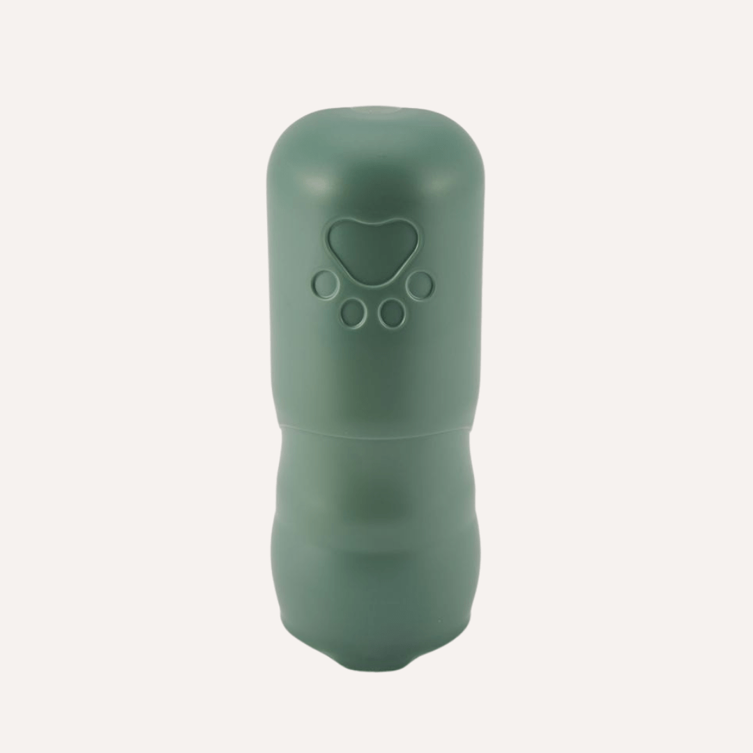 Travel Dog Water Bottle with Treat Holder – Leakproof & BPA-Free 350mL Tilley + Me