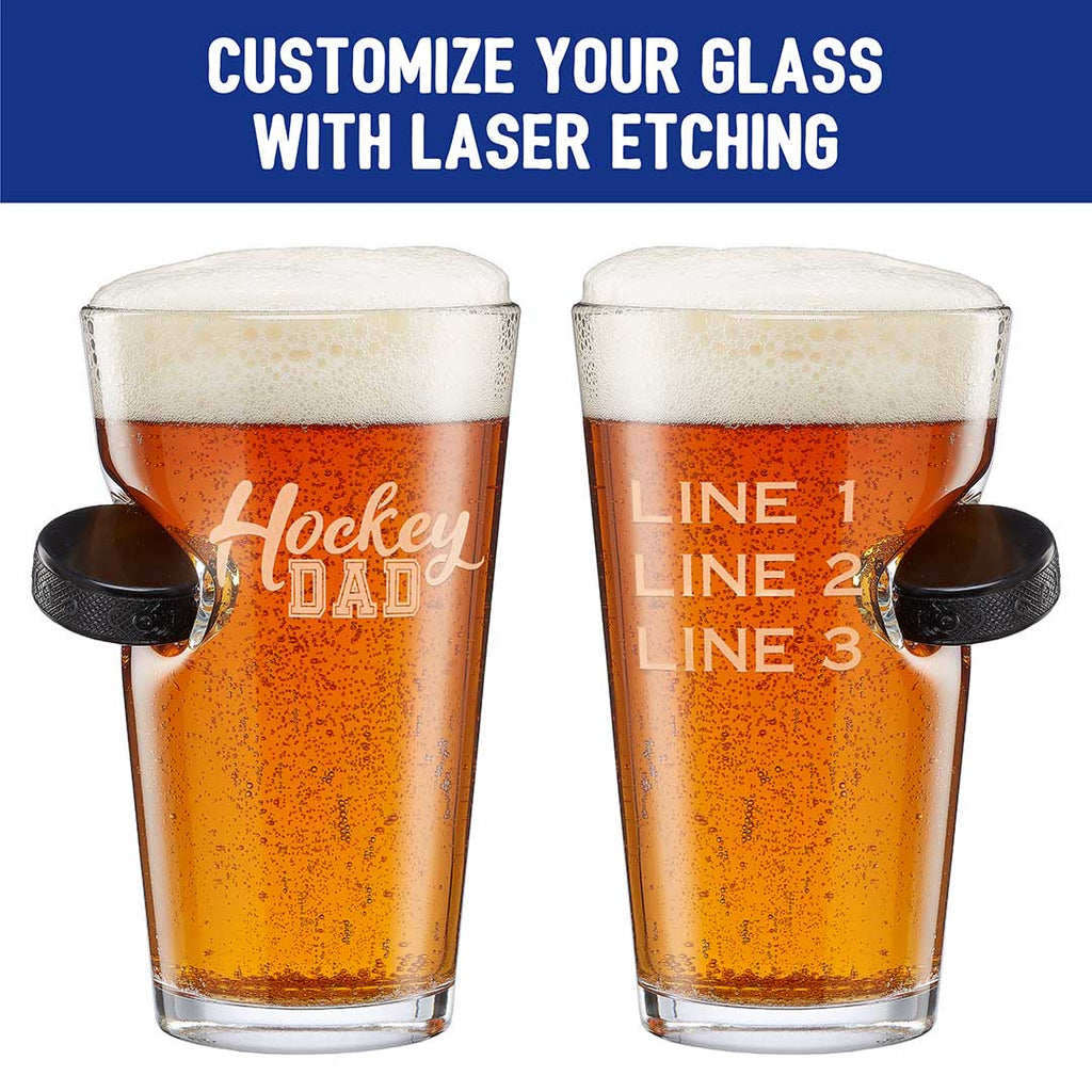BenShot SlapShot™ Hockey Dad/Mom Glasses BenShot