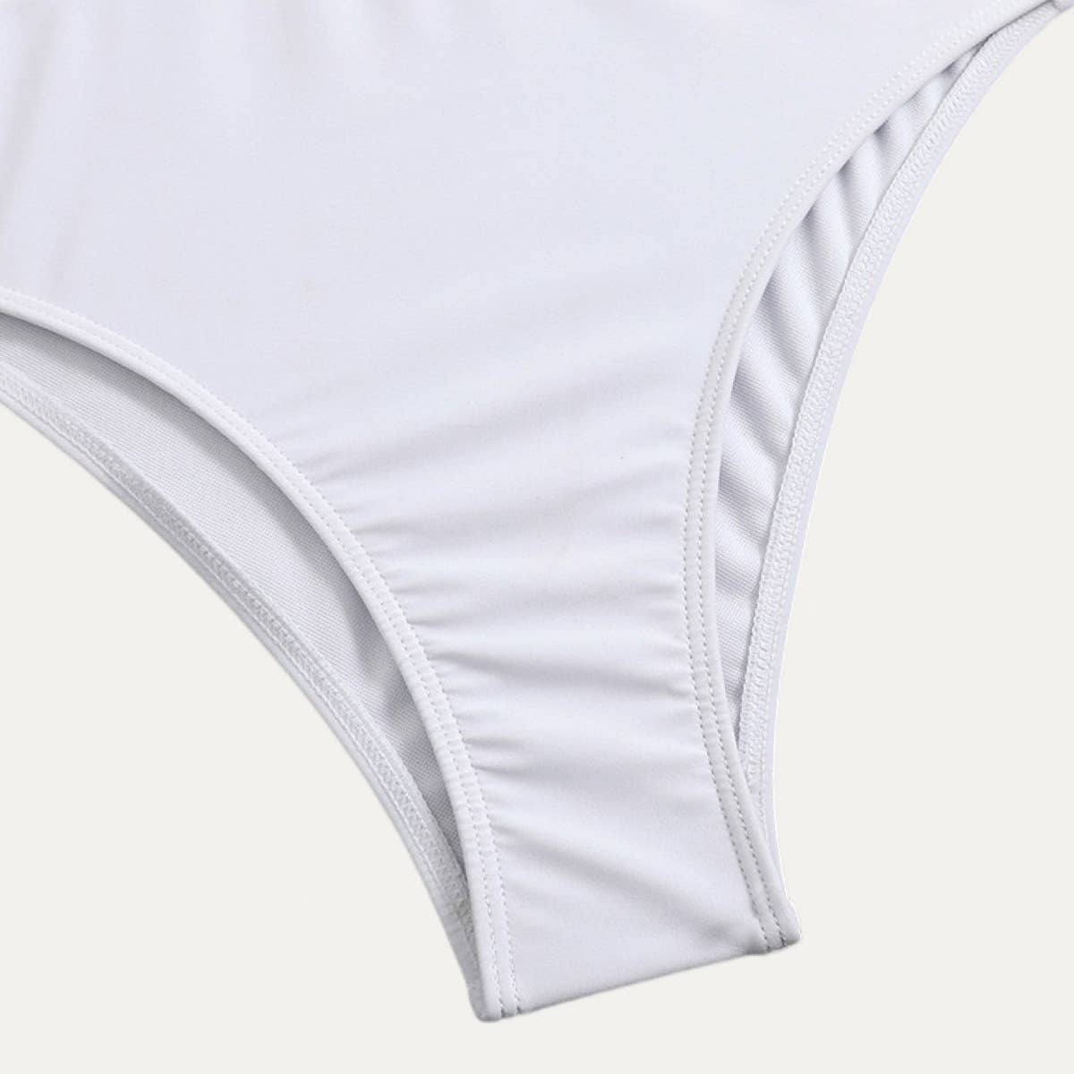 Kimberly White One-Piece Swimsuit Pretty Little Patriot