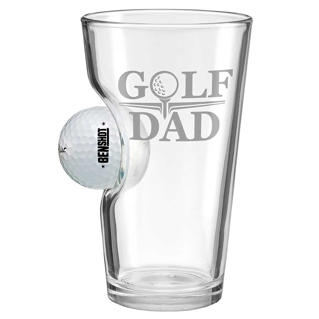 Golf Ball Glasses for Dad BenShot