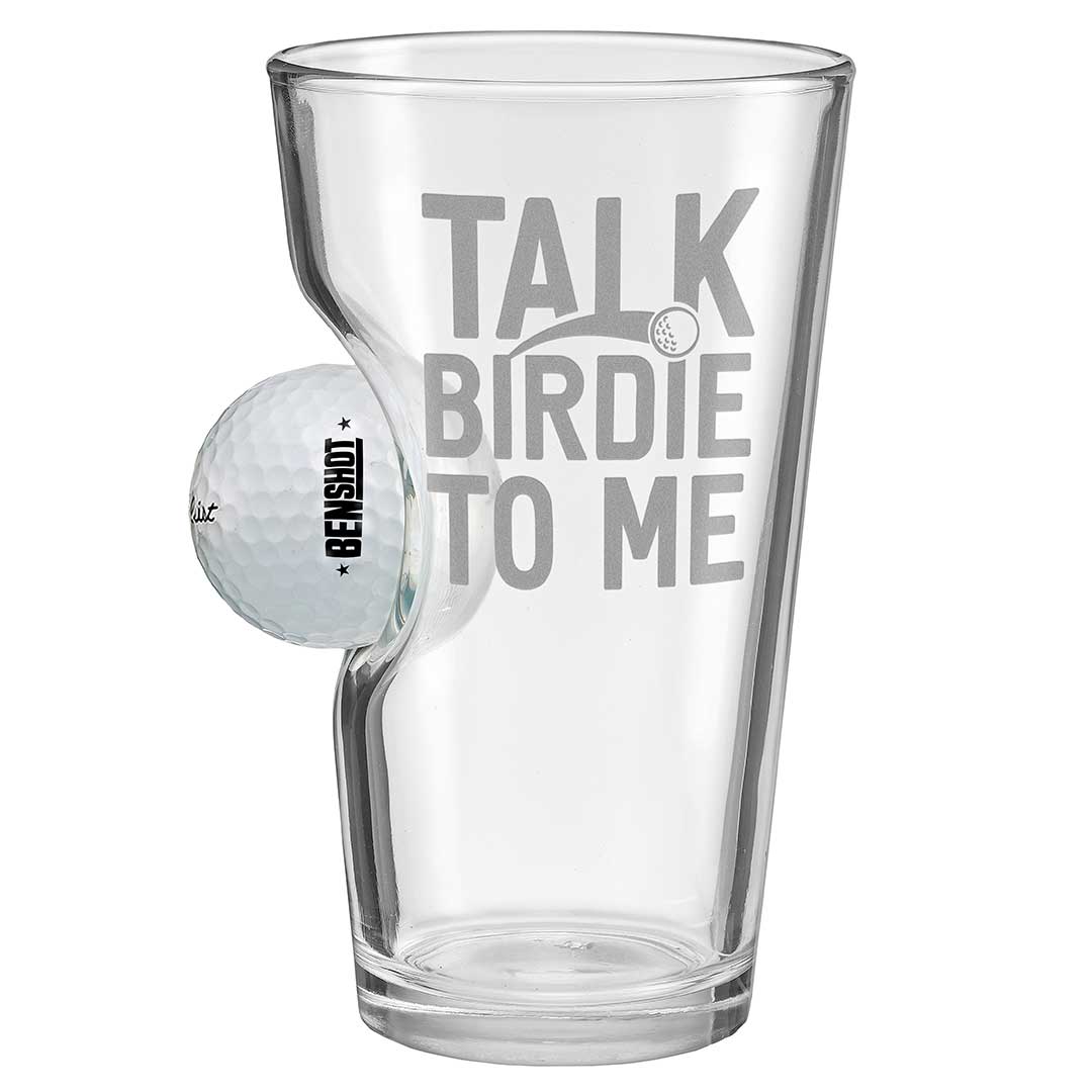 Golf Ball Glasses for Dad BenShot
