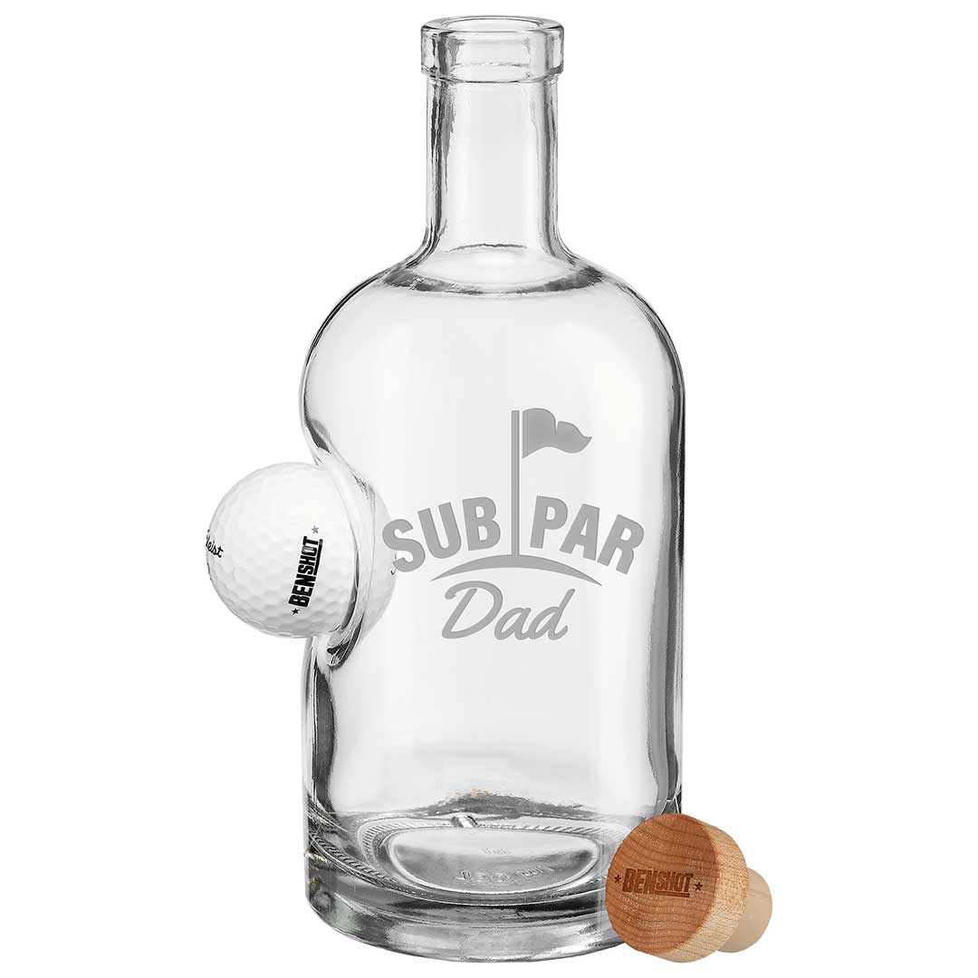 Golf Ball Glasses for Dad BenShot