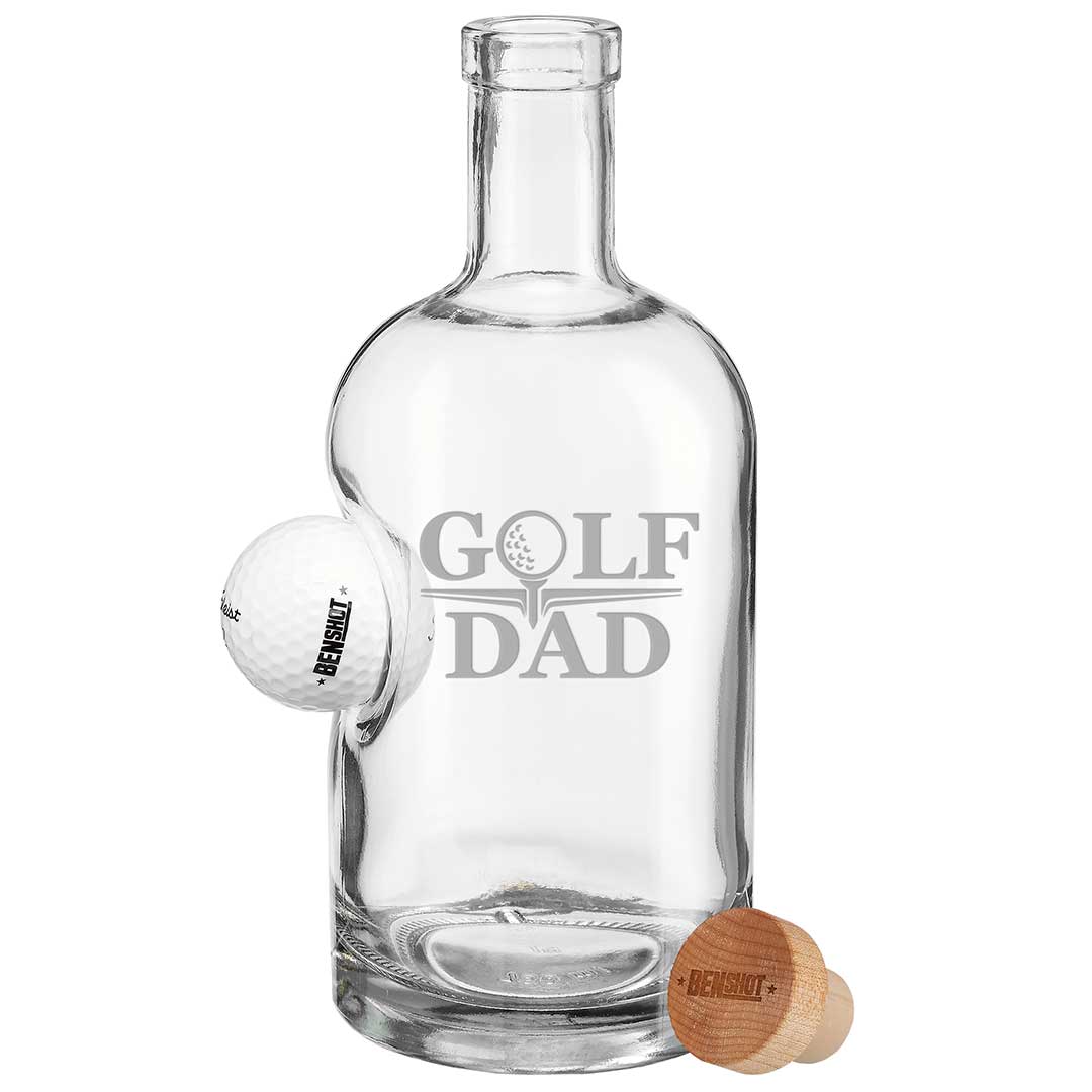 Golf Ball Glasses for Dad BenShot