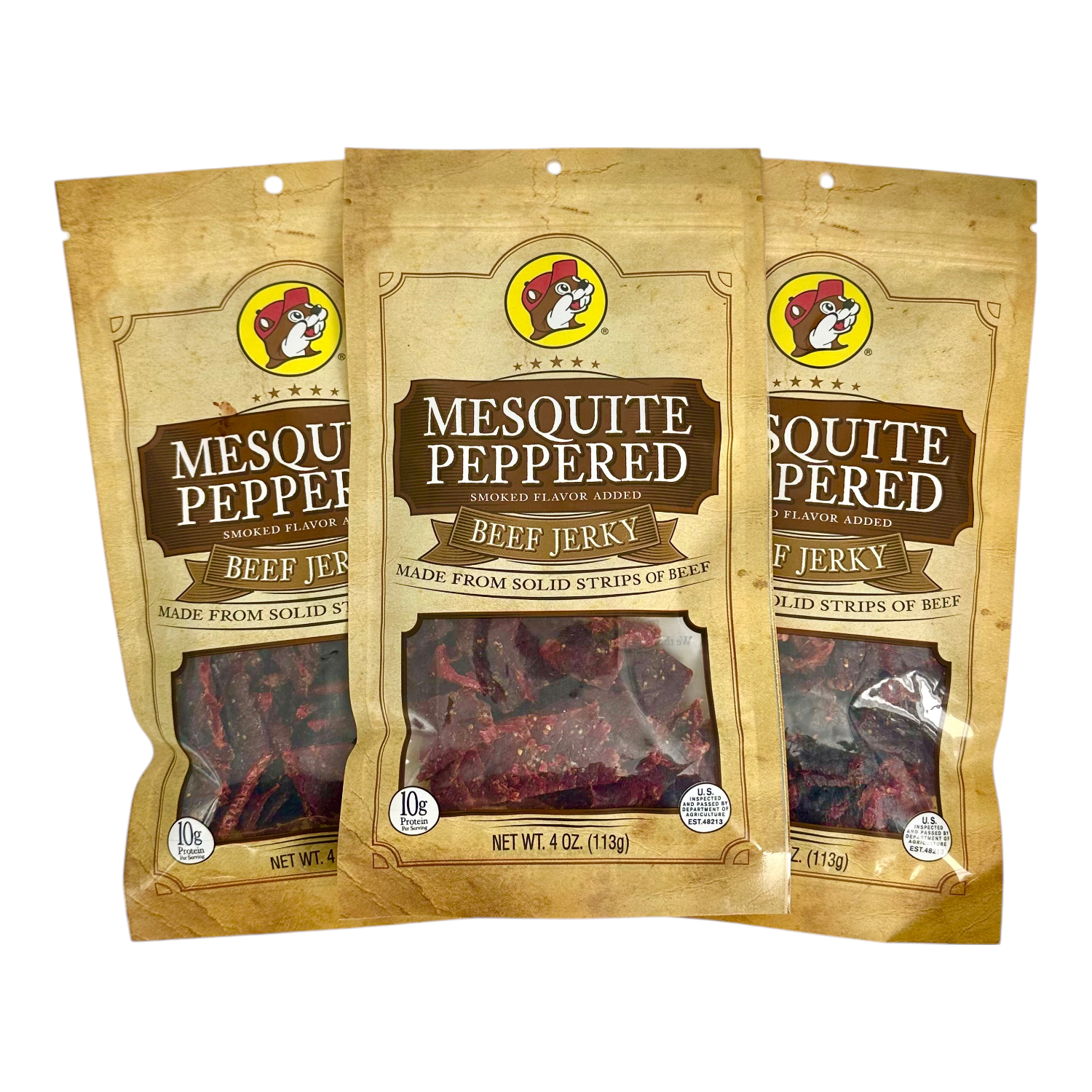Mesquite Peppered Beef Jerky TrueTexasMerch