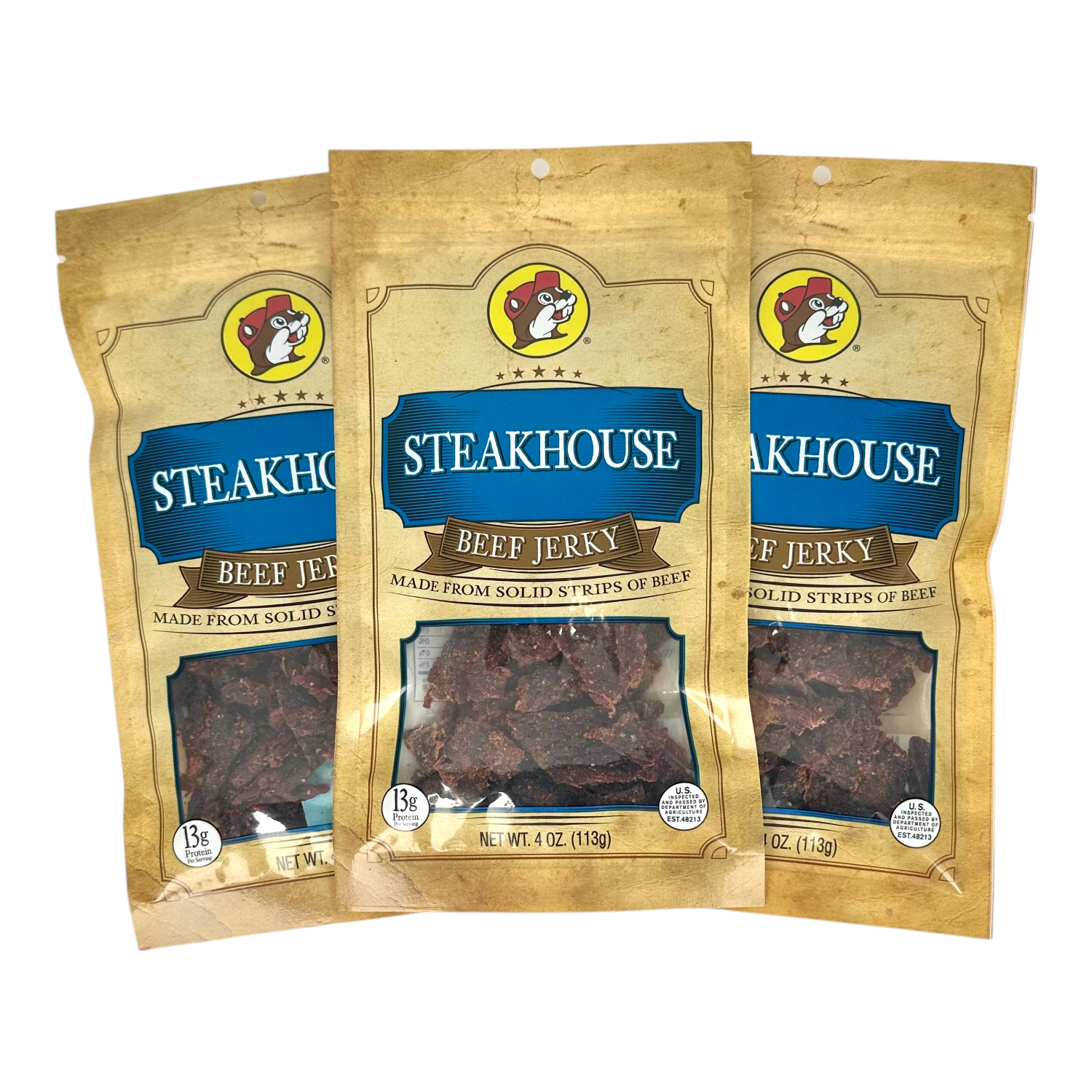 Steakhouse Beef Jerky TrueTexasMerch