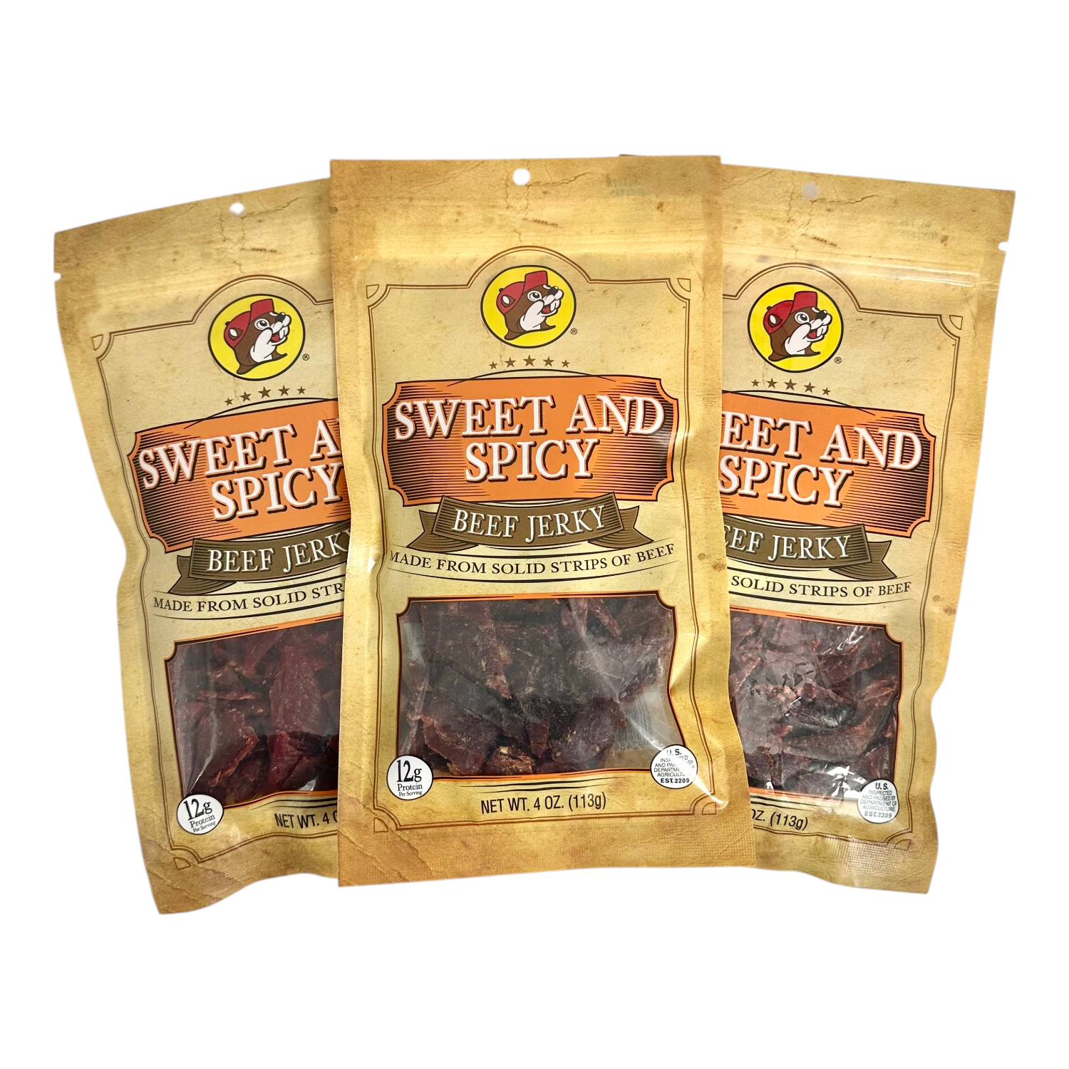 Sweet and Spicy Beef Jerky TrueTexasMerch