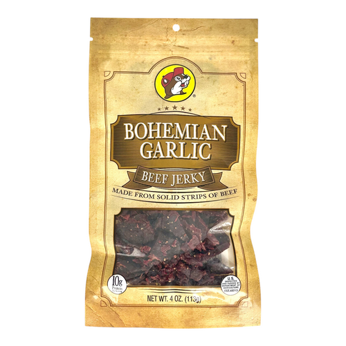 Bohemian Garlic Beef Jerky TrueTexasMerch