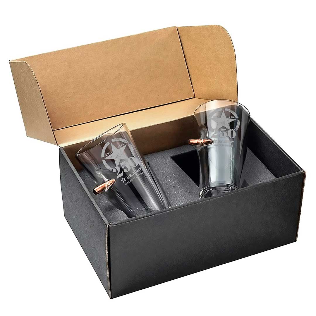 Military 250th Anniversary Glasses BenShot