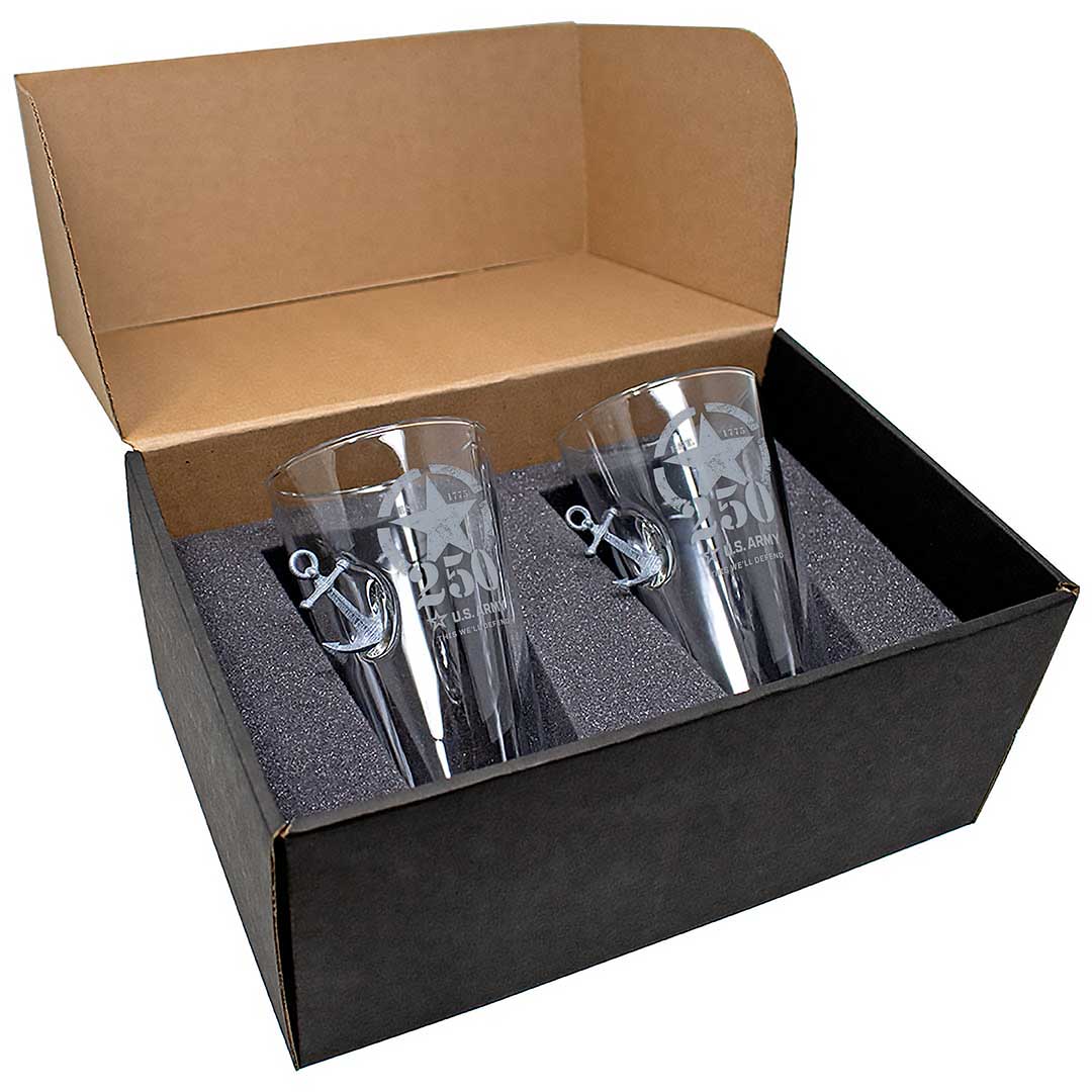 Military 250th Anniversary Glasses BenShot