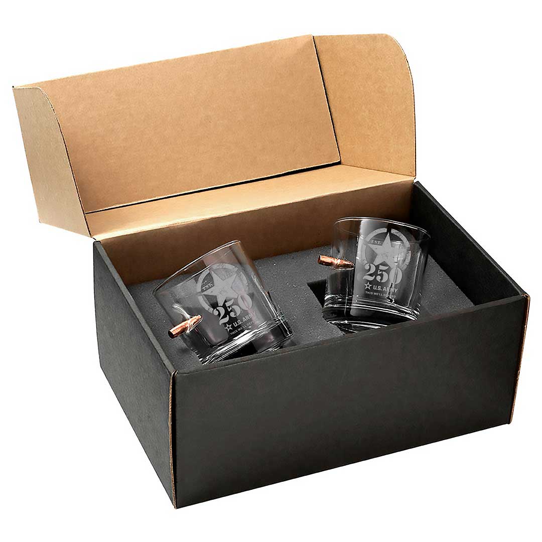 Military 250th Anniversary Glasses BenShot