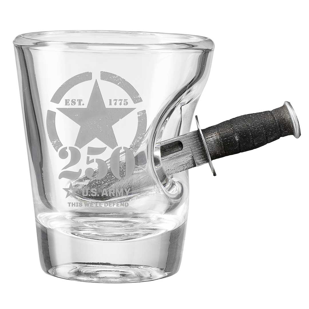 Military 250th Anniversary Glasses BenShot