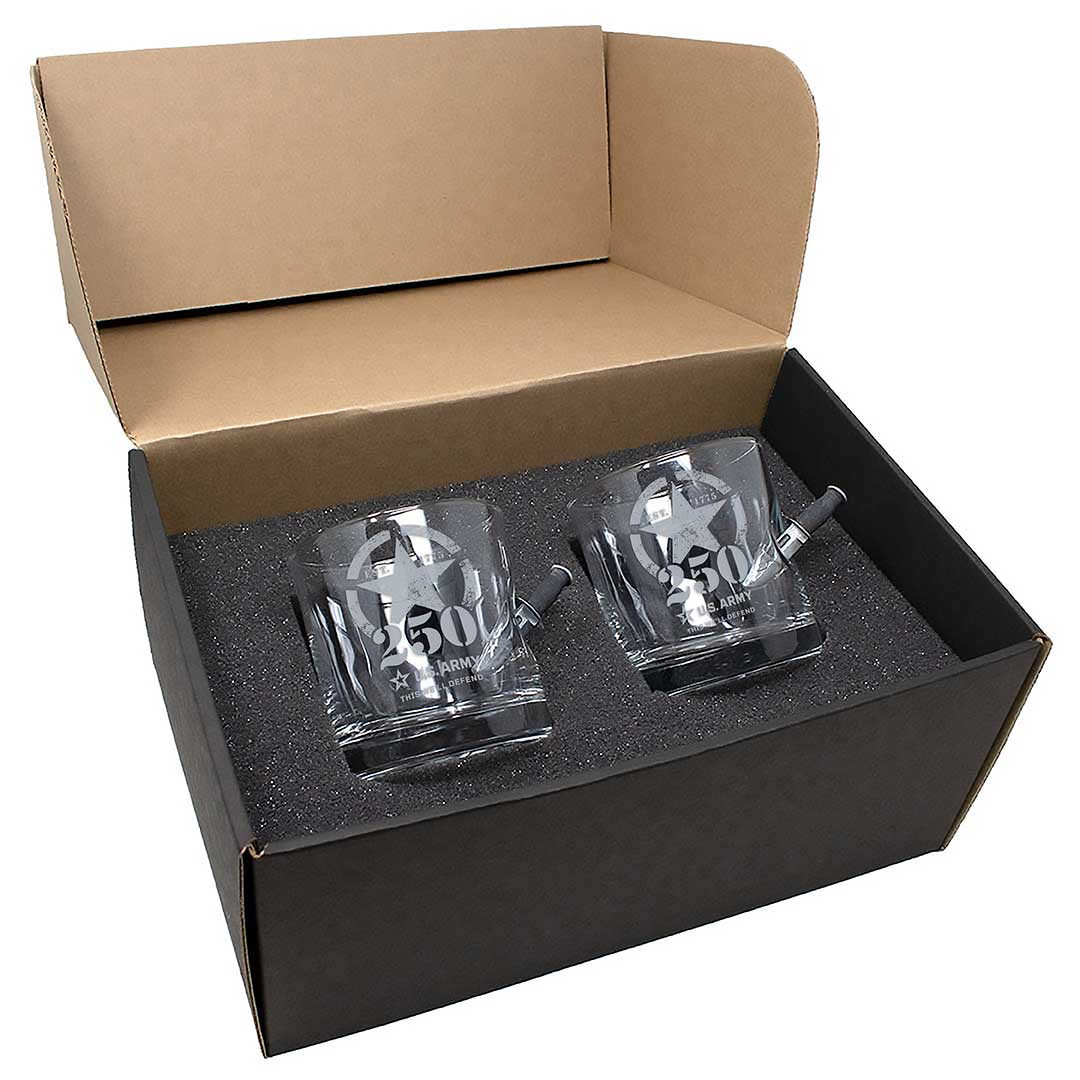 Military 250th Anniversary Glasses BenShot