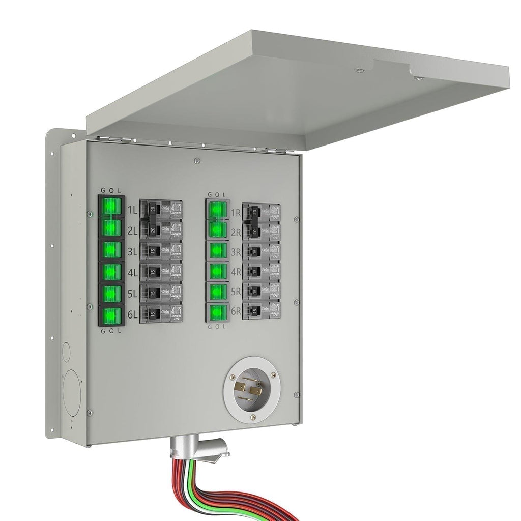 Refurbished - Nature's Generator 12-Circuit 120/240V 30A Non-Automatic Power Transfer Switch Nature's Generator