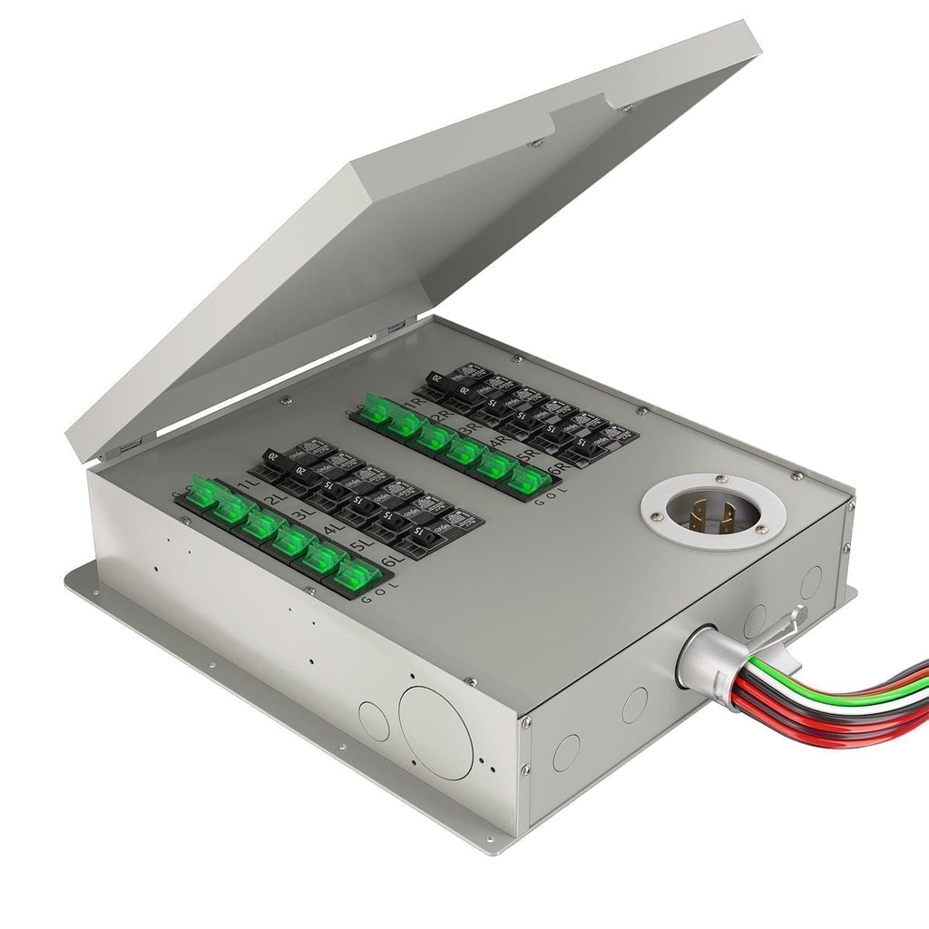 Refurbished - Nature's Generator 12-Circuit 120/240V 30A Non-Automatic Power Transfer Switch Nature's Generator
