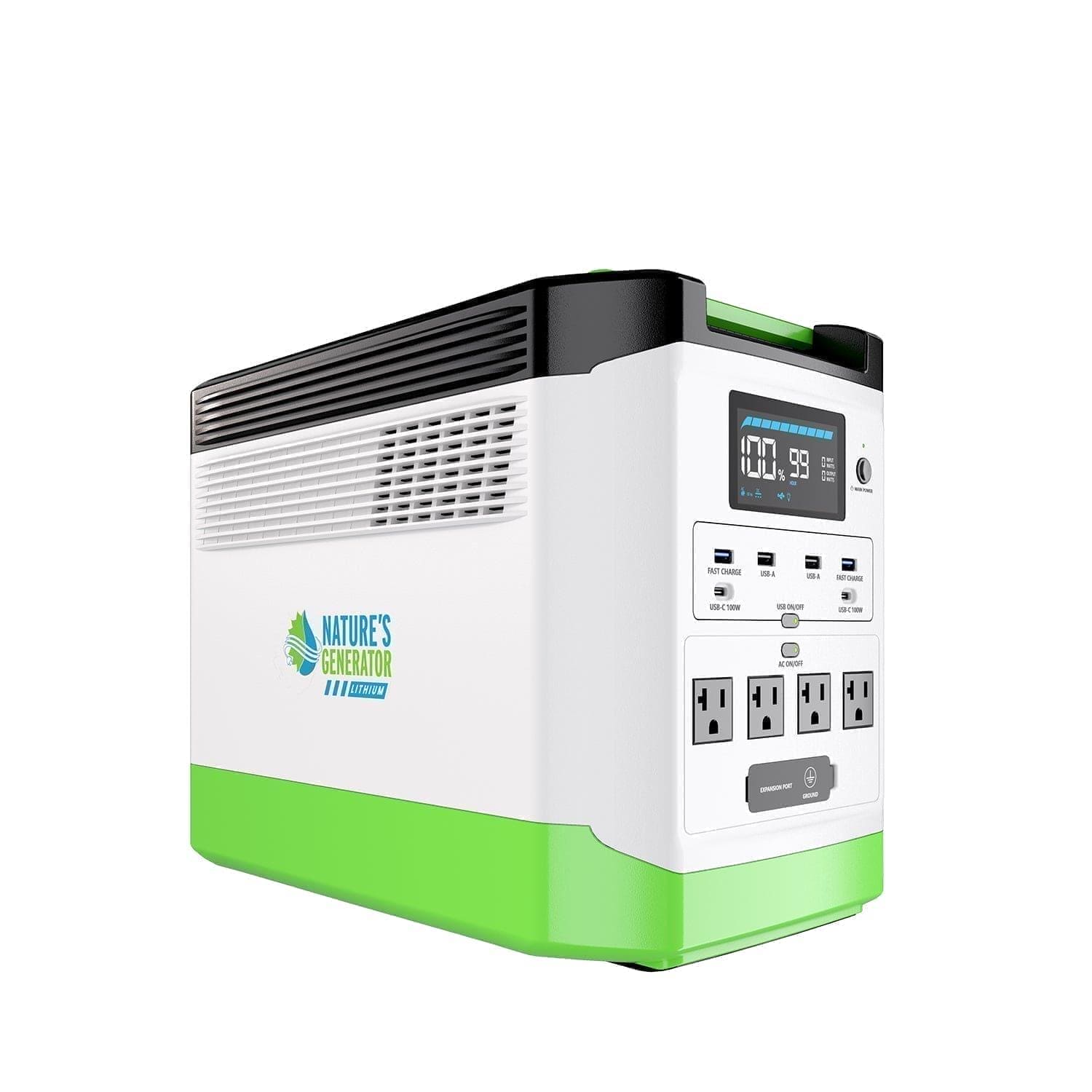 Nature's Generator Lithium 1800 Power Station Nature's Generator