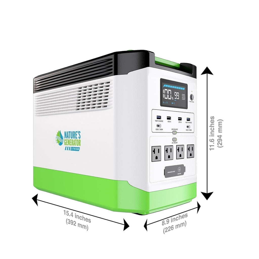 Refurbished Nature's Generator Lithium 1800 Nature's Generator