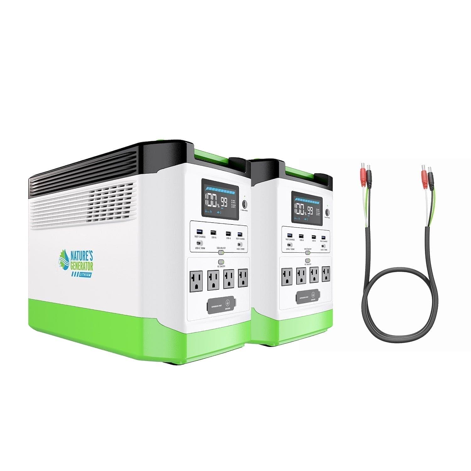 Nature's Generator Lithium 1800 Power Station Nature's Generator