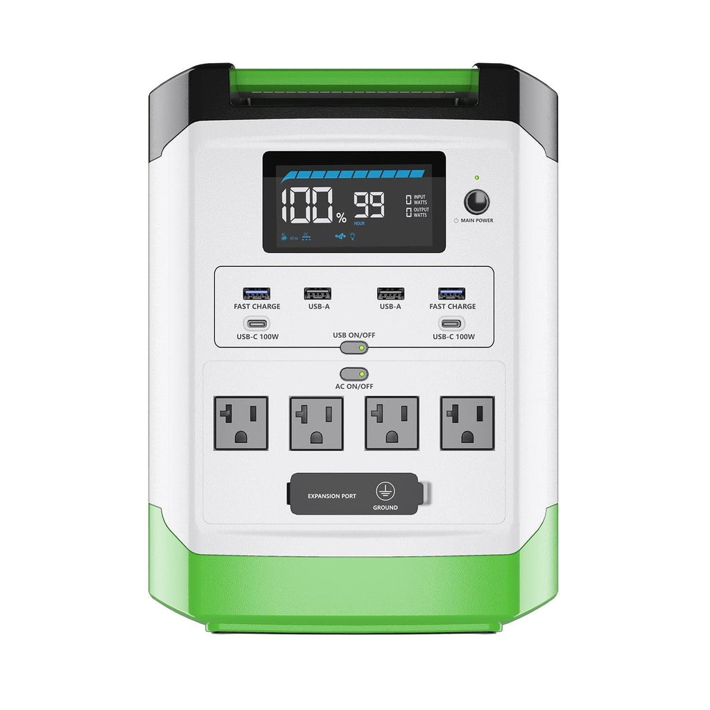 Nature's Generator Lithium 1800 Solar Generator and Transfer Switch Nature's Generator