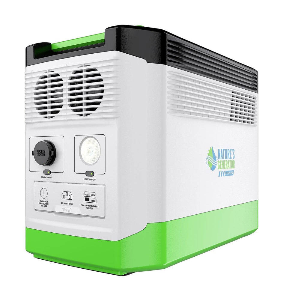 Nature's Generator Lithium 1800 Solar and Wind Generator Nature's Generator