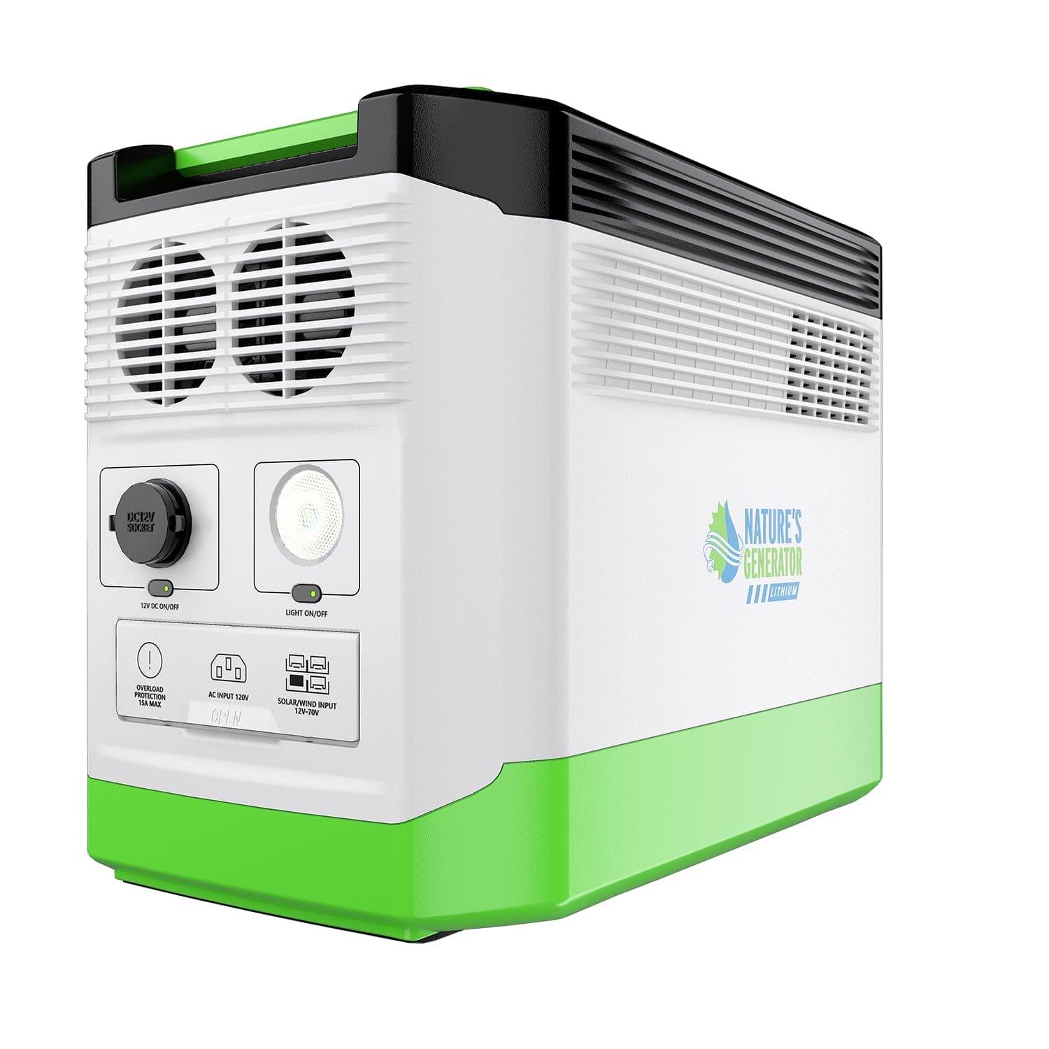Nature's Generator Lithium 1800 Solar and Wind Generator Nature's Generator