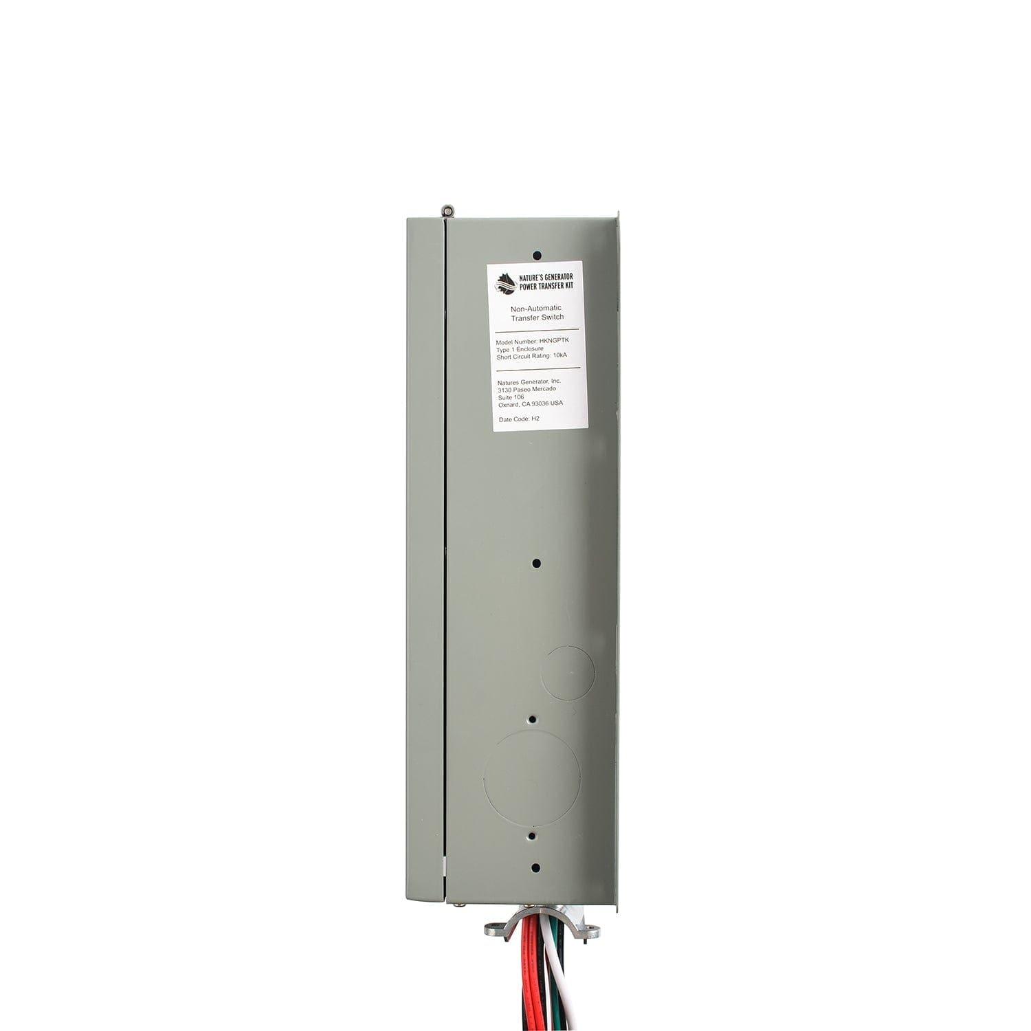 Nature's Generator 120V 15A 4-Circuit Manual Transfer Switch Nature's Generator