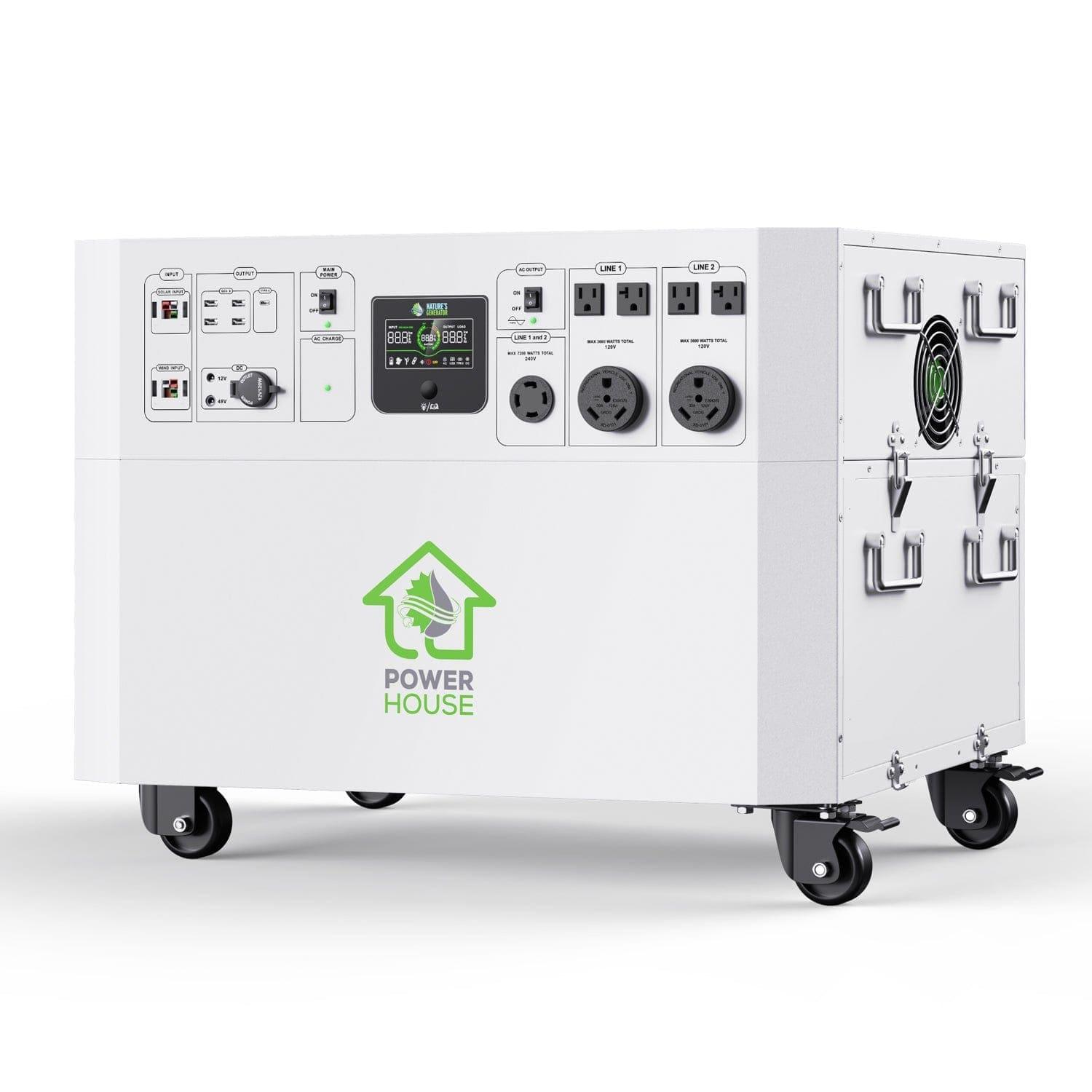 Nature’s Generator Powerhouse Whole Home Generator Nature's Generator