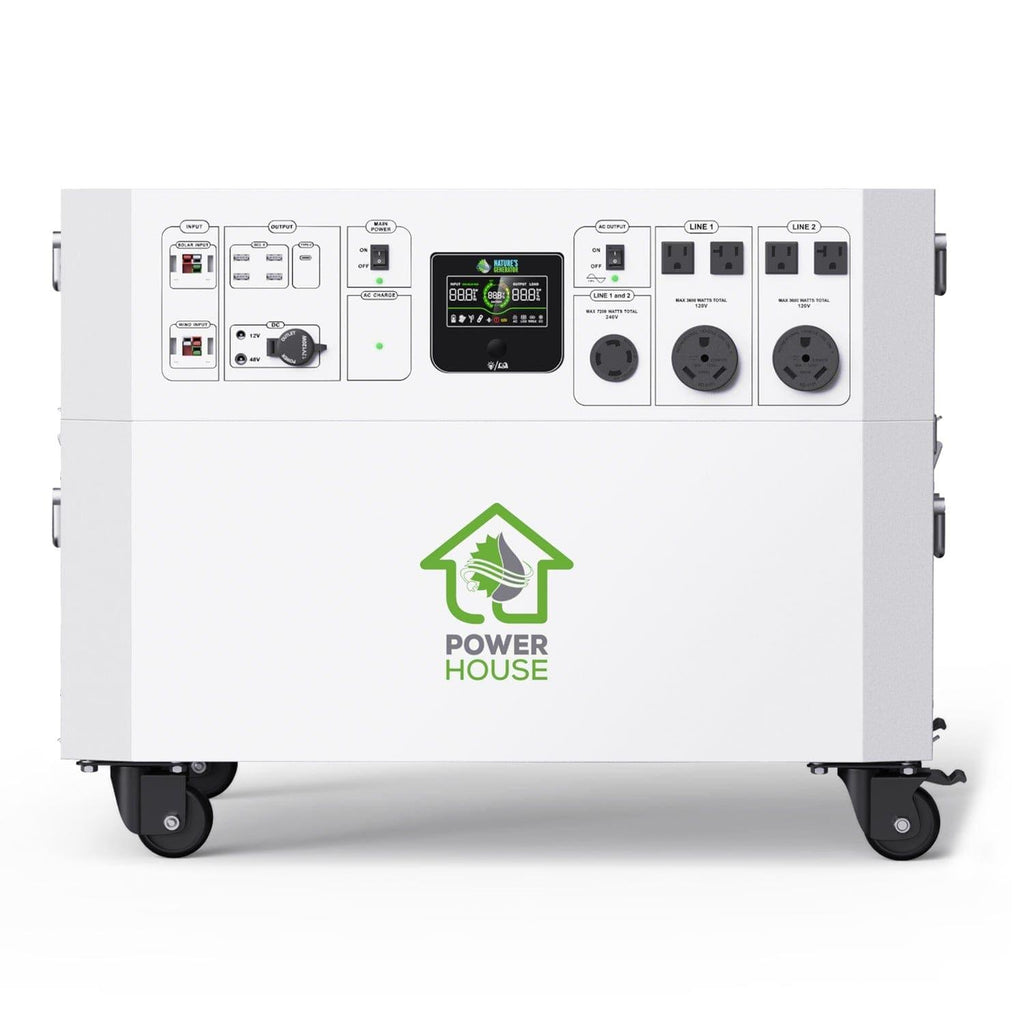 Nature’s Generator Powerhouse Whole Home Generator Nature's Generator