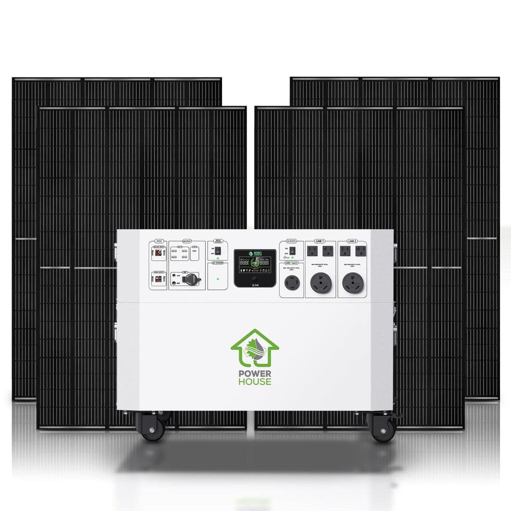 Nature’s Generator Powerhouse with Solar Panel Nature's Generator