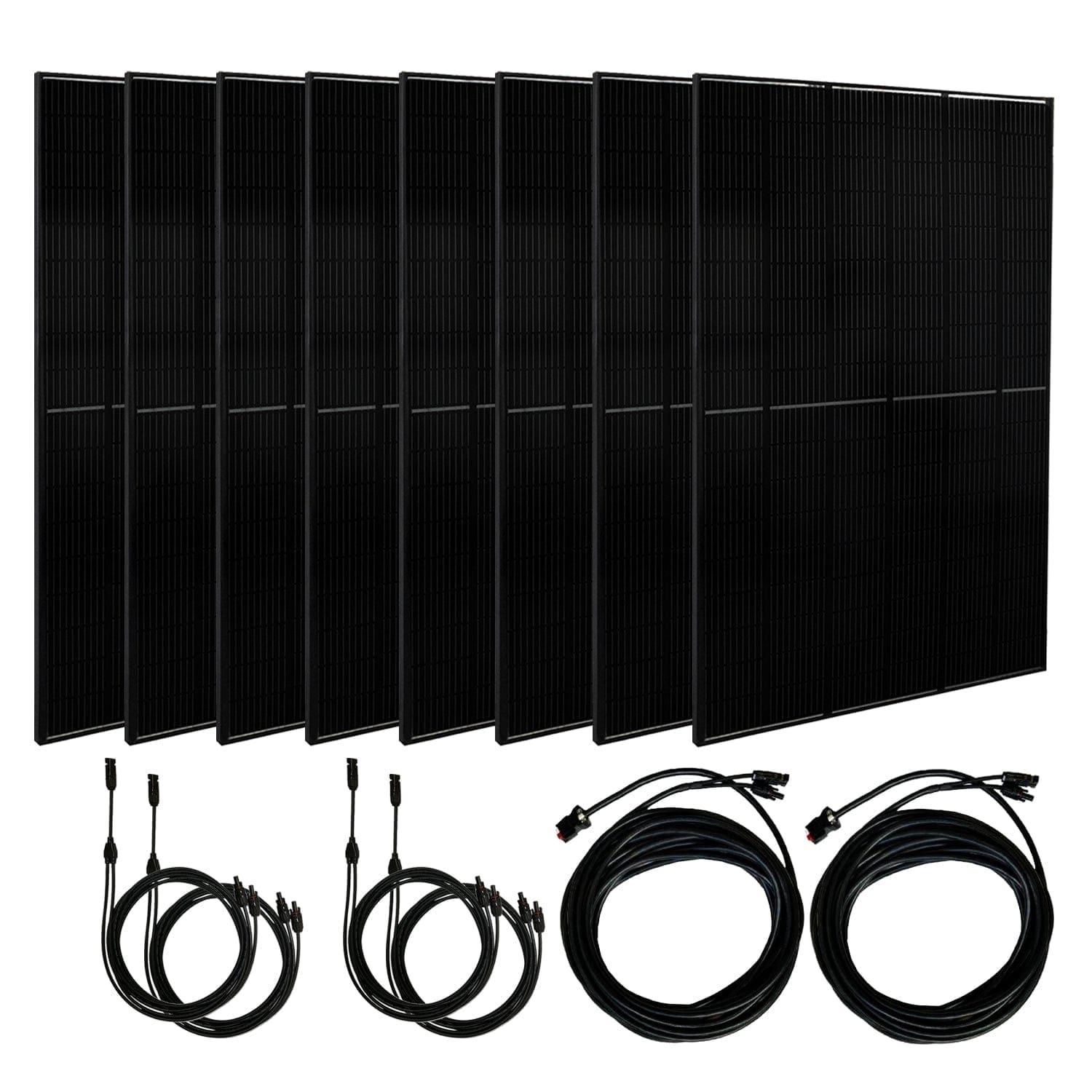 Nature’s Generator Powerhouse with Solar Panel and Transfer Switch Nature's Generator