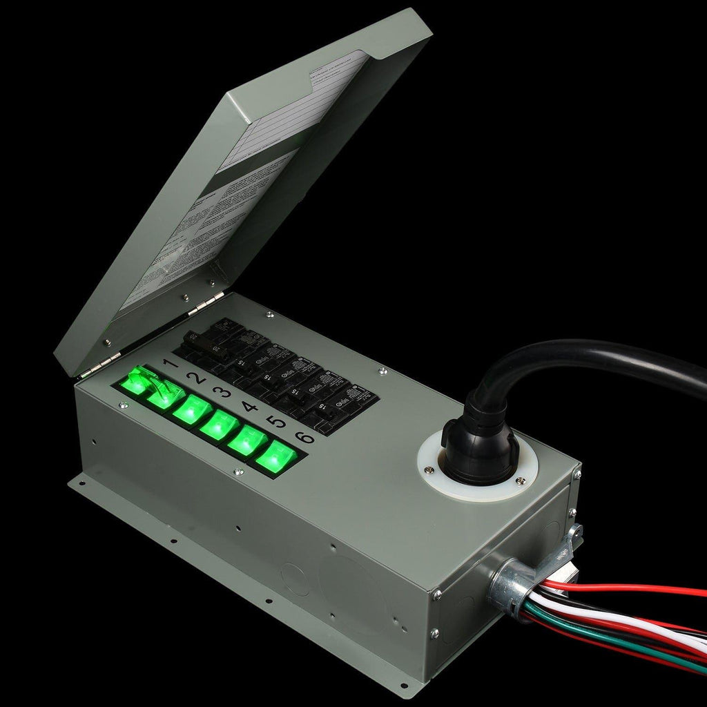 Nature’s Generator Powerhouse with Solar Panel and Transfer Switch Nature's Generator