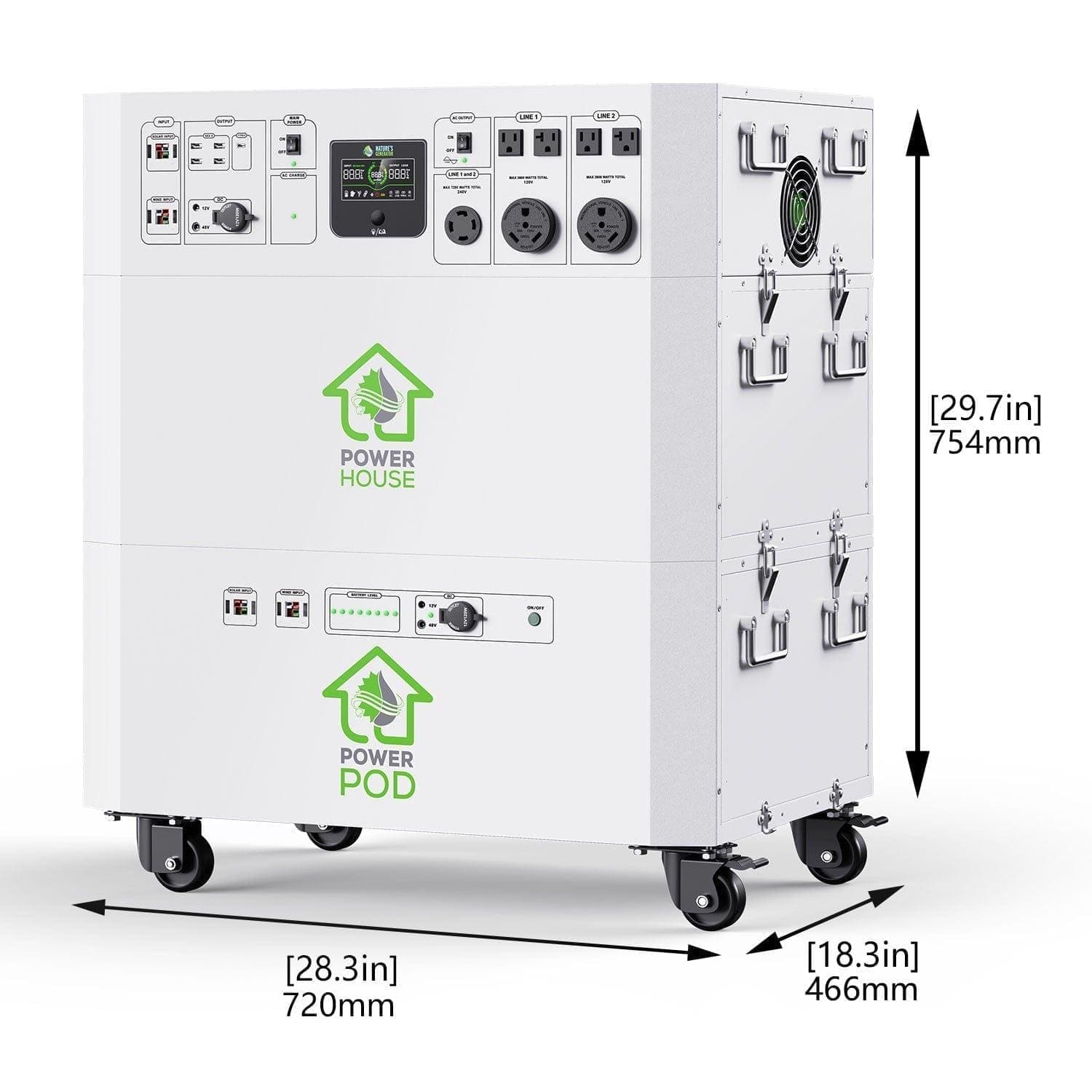 Nature’s Generator Powerhouse Whole Home Generator Nature's Generator