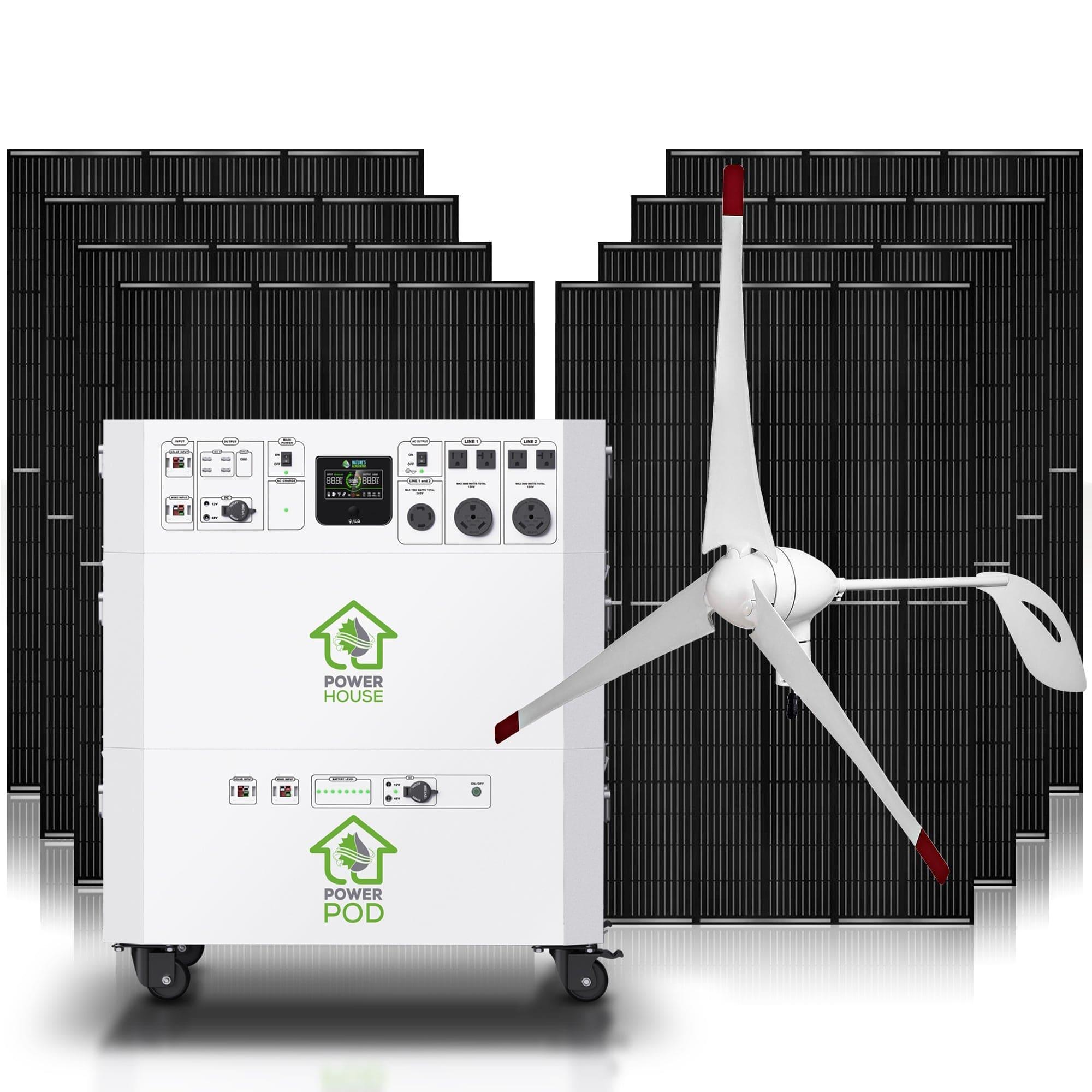 Nature’s Generator Powerhouse Solar and Wind Generator Nature's Generator