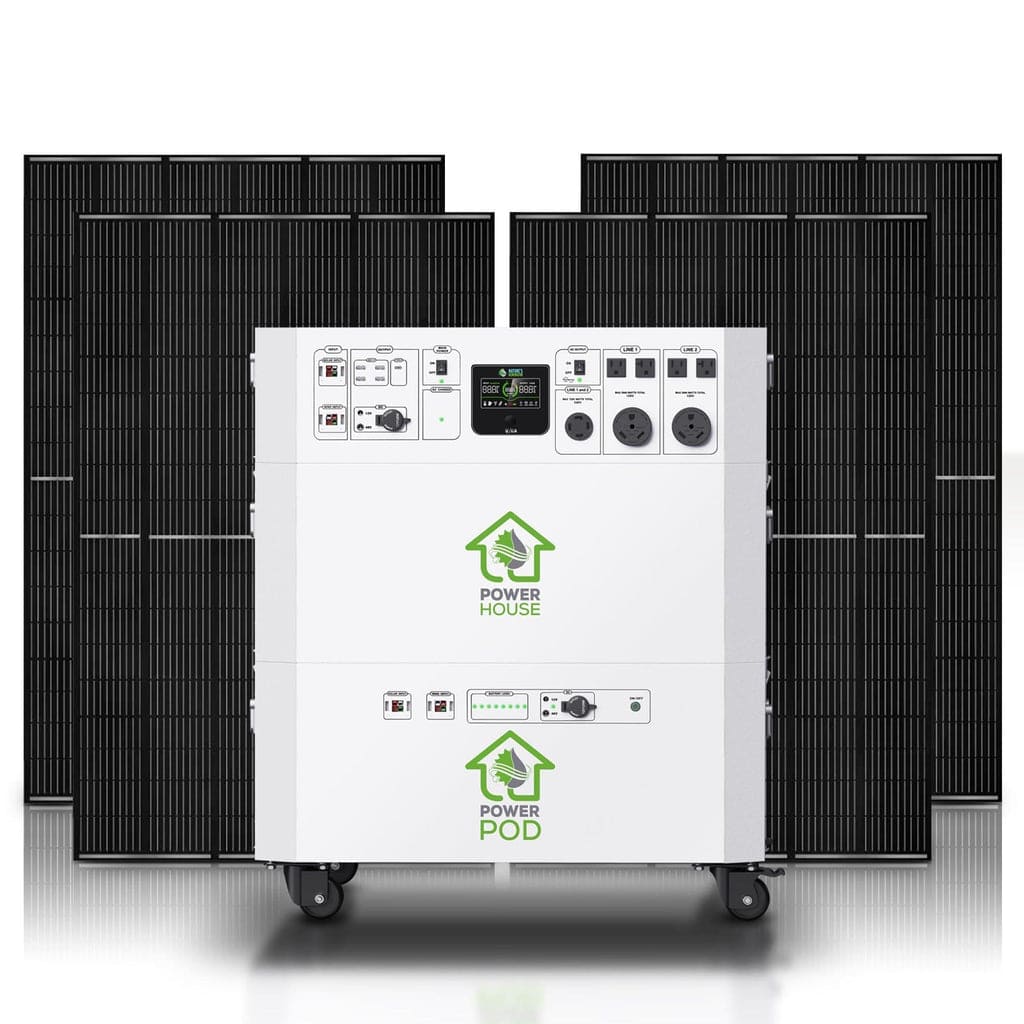 Nature’s Generator Powerhouse with Solar Panel Nature's Generator