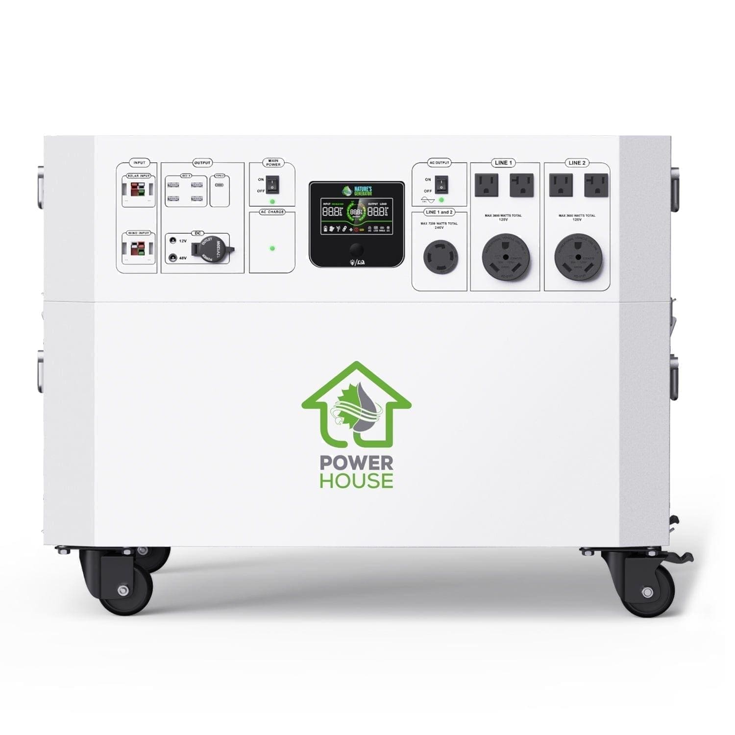 Nature’s Generator Powerhouse Solar and Wind Generator Nature's Generator