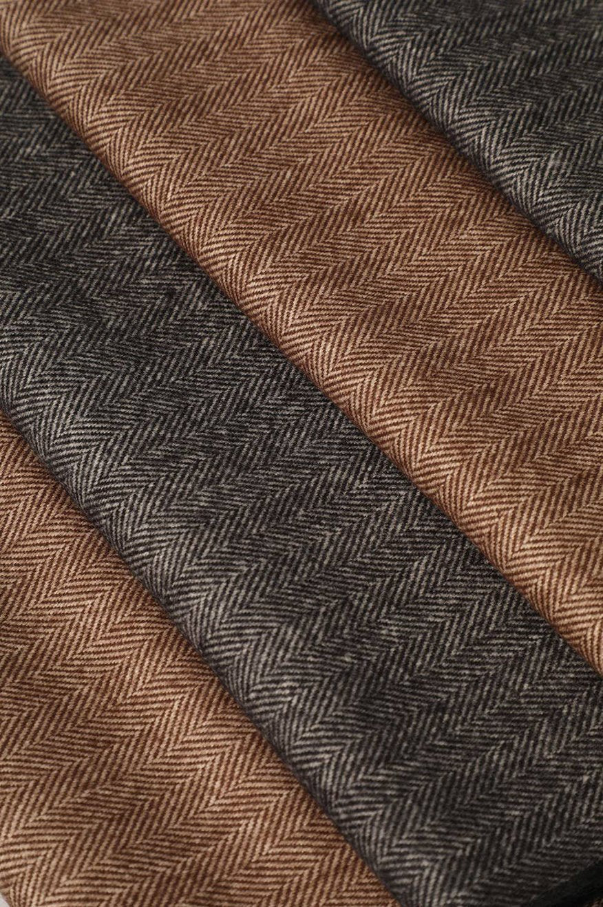 Herringbone Cashmere Feel Scarf Pretty Little Patriot