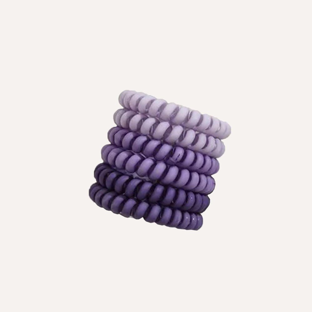 Spiral Hair Ties – No Breakage, No Crease, All-Day Hold Tilley + Me