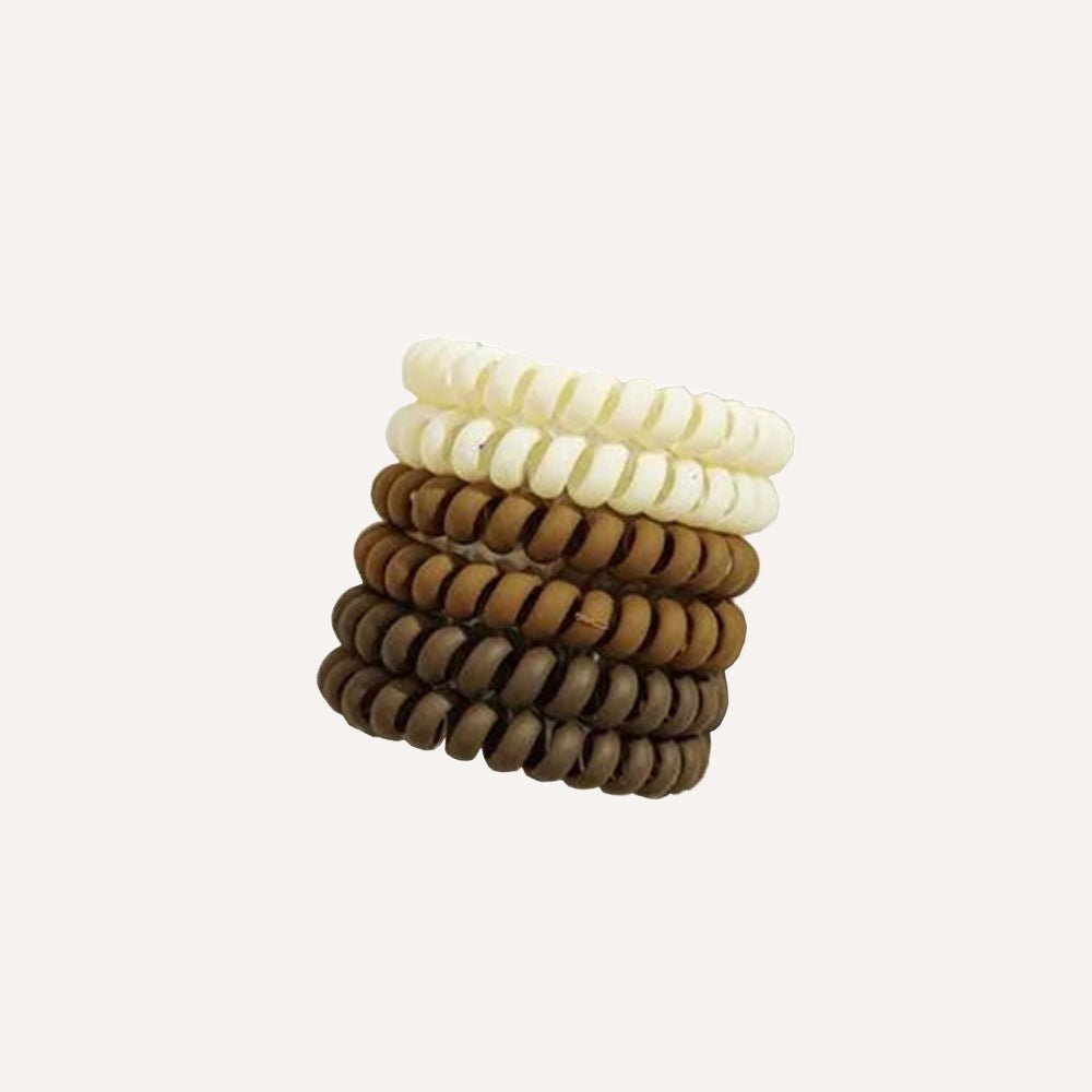 Spiral Hair Ties – No Breakage, No Crease, All-Day Hold Tilley + Me