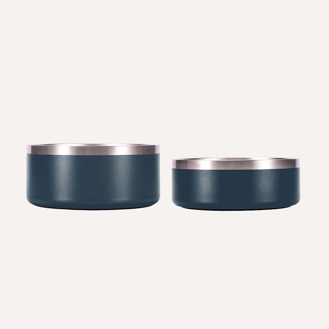 Stainless Steel Pet Bowl – Non-Slip, Durable & Dishwasher Safe | 32oz and 64oz Tilley + Me